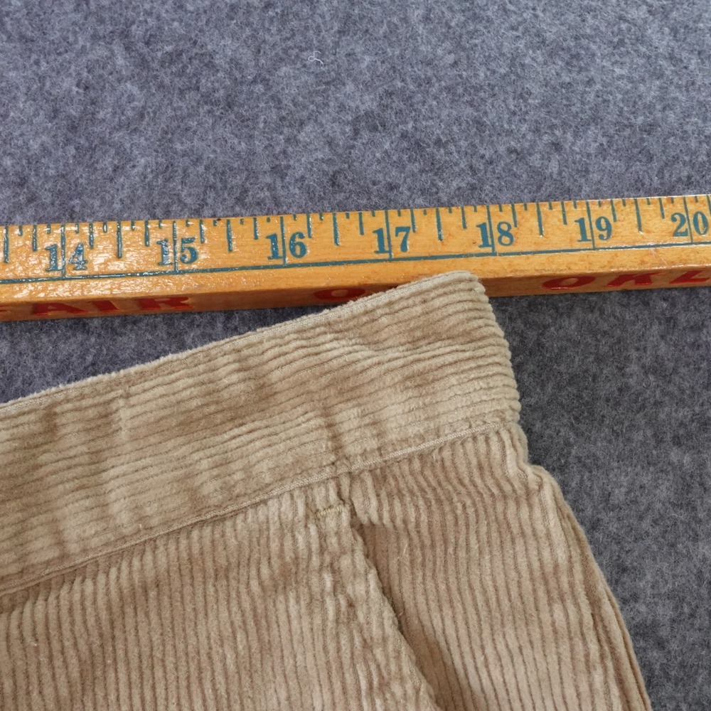 Lot of 2 LL Bean Stretch Country Corduroy Pants 35x30 Classic Fit Khaki Grey NWT - Picture 6 of 10